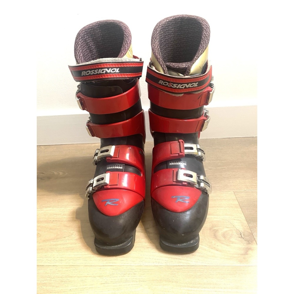 Rossignol‎ Energy STX Ski Boots US Men's 11 11.5 Mondo 29.5 Red Black
